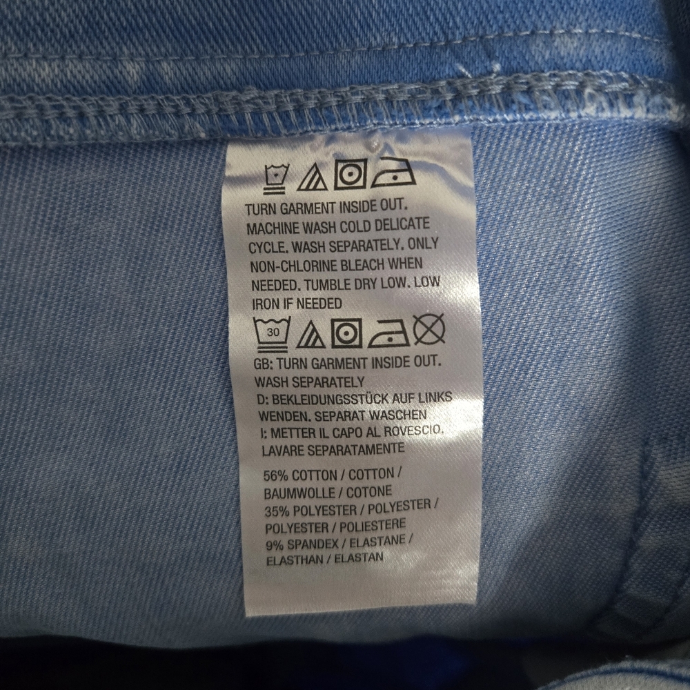 Belle Beach by Kim Gravel Delray Denim Cropped Jean - Picture 5 of 5